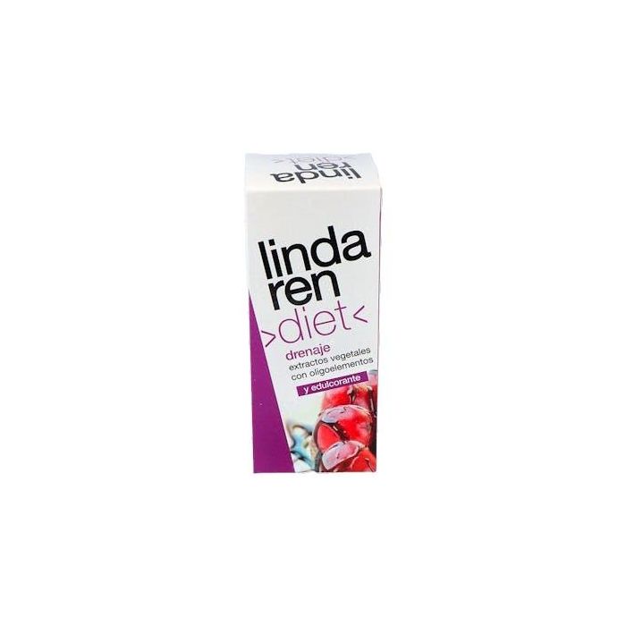 Lindaren Drenaje Control de Peso Jarabe 250ml - Depurativo con Cola de Caballo y Diente de León