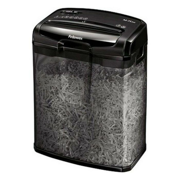 Trituradora de Papel Micro Corte Fellowes M-7CM 13 L 7 Hojas Negro