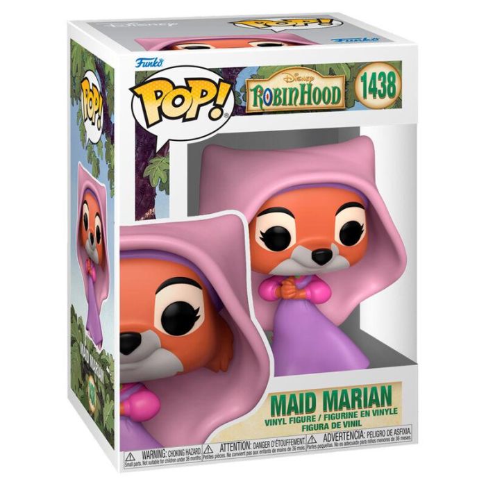 Funko Pop Disney Robin Hood Dama Marian Figura de Vinilo 9 cm 0 Funko Pop Disney Robin Hood Dama Marian Figura de Vinilo 9 cm 0