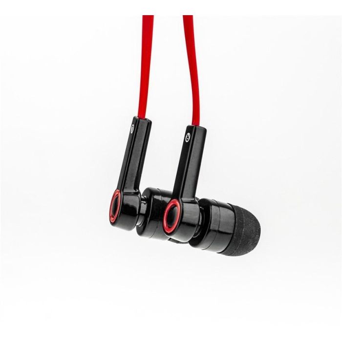 Auriculares Intrauditivos Con Micrófono Rojos ELBE AU-R10-MIC 1