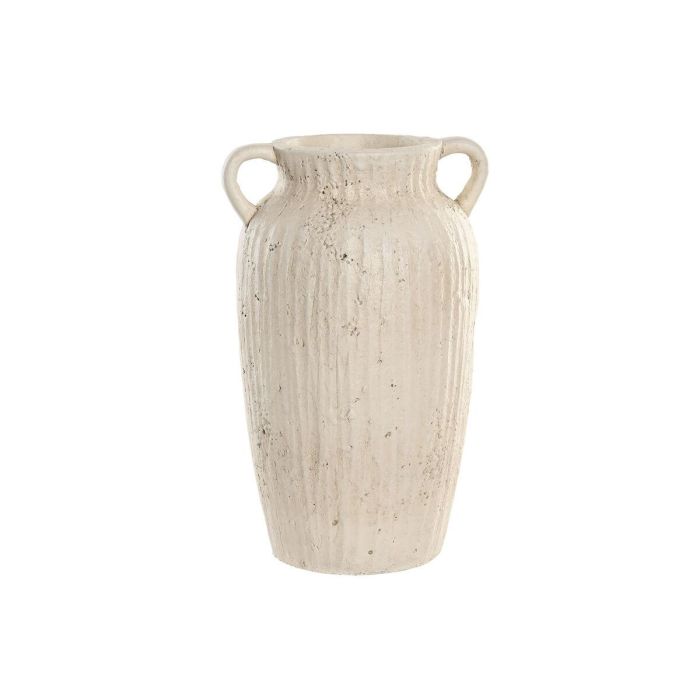 Jarron Romantico DKD Home Decor Blanco 21.5 x 37.5 x 23.5 cm Jarron Romantico DKD Home Decor Blanco 21.5 x 37.5 x 23.5 cm