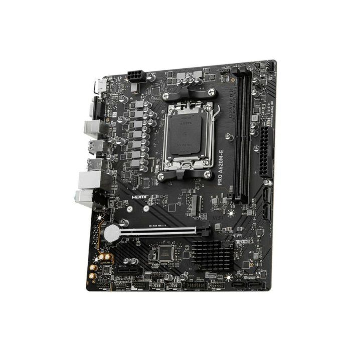 MSI Placa Base A620M-E Pro mATX AM5 12 MSI Placa Base A620M-E Pro mATX AM5 12