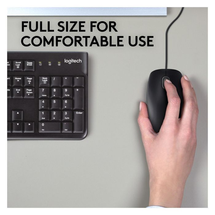 Logitech B110 Silent Ratón USB Type-A Negro 2