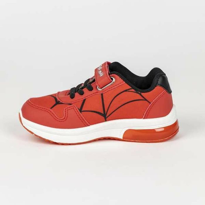 Deportiva suela pvc con luces spiderman talla t029 4