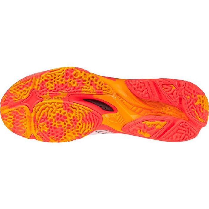 Zapatillas Deportivas Infantiles Mizuno Wave Lightning Neo 3 Blanco 3