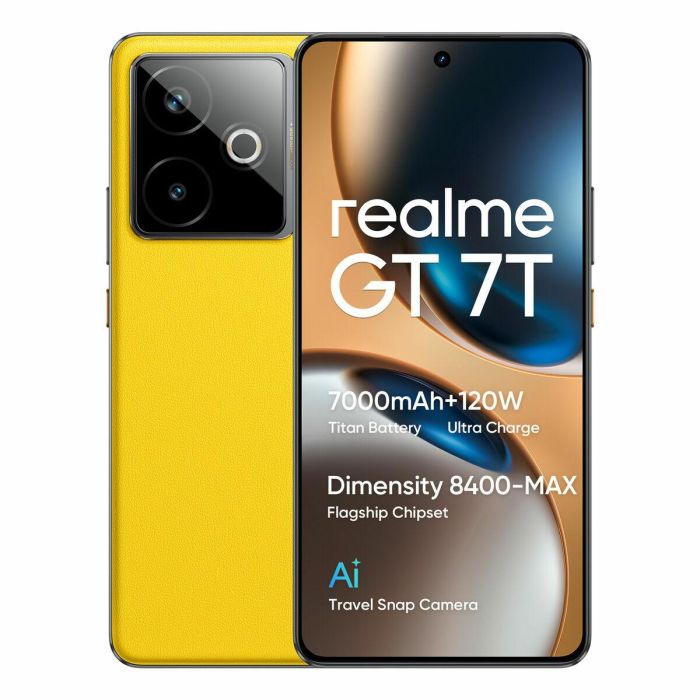 Smartphone Realme REALME GT 7T 6,8" 12 GB RAM 256 GB Amarillo 9 Smartphone Realme REALME GT 7T 6,8" 12 GB RAM 256 GB Amarillo 9