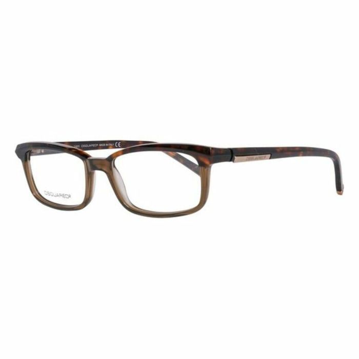 Montura de Gafas Hombre Dsquared2 DQ5034 53056 Marrón Ø 53 mm Montura de Gafas Hombre Dsquared2 DQ5034 53056 Marrón Ø 53 mm