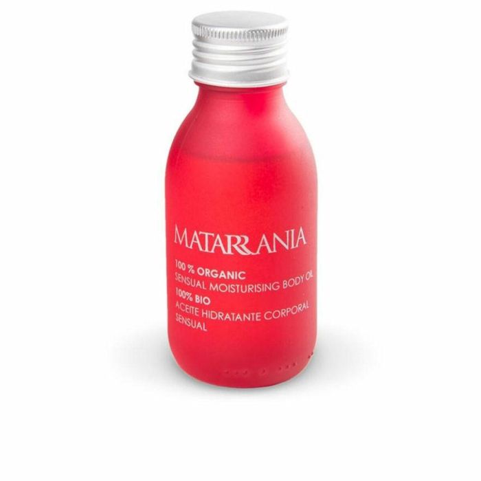 Matarrania Aceite Corporal Hidratante Sensual Bio Vegano con Nuez Moscada y Pachulí para Piel Suave y Radiante 100 ml