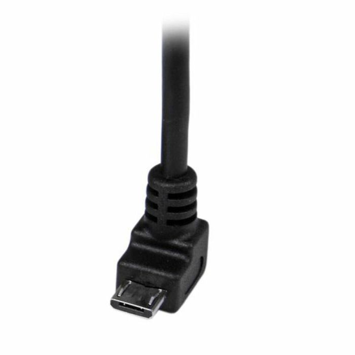 Cable USB a micro USB Startech USBAUB2MD Negro 1