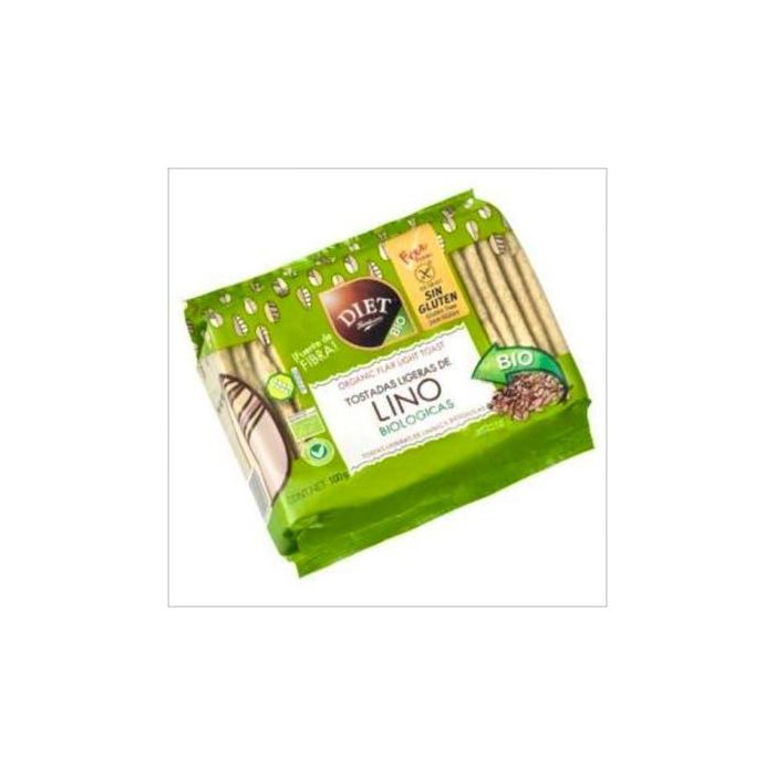 DIAT Tostadas Ligeras Lino Bio 100 Gr