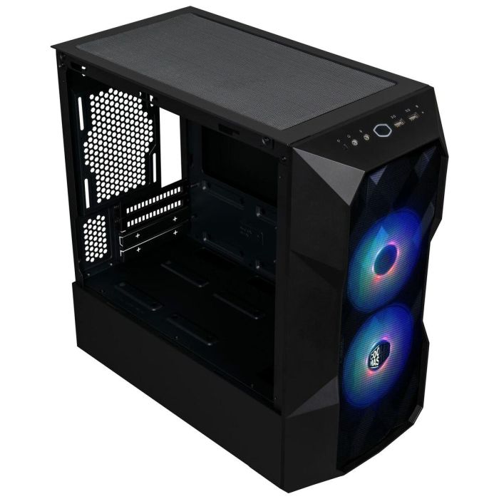 CoolerMaster MasterBox TD300 Mesh Mini Tower, PC micro ATX/Mini-ITX, Negro con ventana lateral 3 CoolerMaster MasterBox TD300 Mesh Mini Tower, PC micro ATX/Mini-ITX, Negro con ventana lateral 3