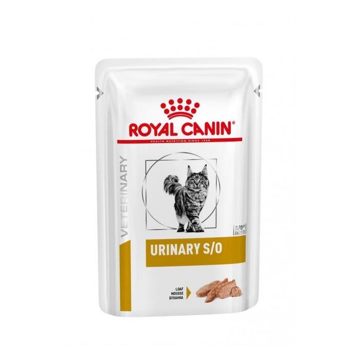 Royal Canin Feline Urinary S-O Pate para Gatos - 12 Sobres de 85 gr Royal Canin Feline Urinary S-O Pate para Gatos - 12 Sobres de 85 gr