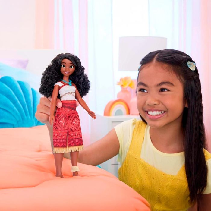 Mattel Muñeca Princesa Vaiana 2 JBT33 Disney Princess Inglés +3 Años 4