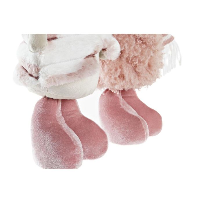 Figura Navidad Fantasia DKD Home Decor Rosa 11 x 55 x 16 cm (2 Unidades) 2 Figura Navidad Fantasia DKD Home Decor Rosa 11 x 55 x 16 cm (2 Unidades) 2