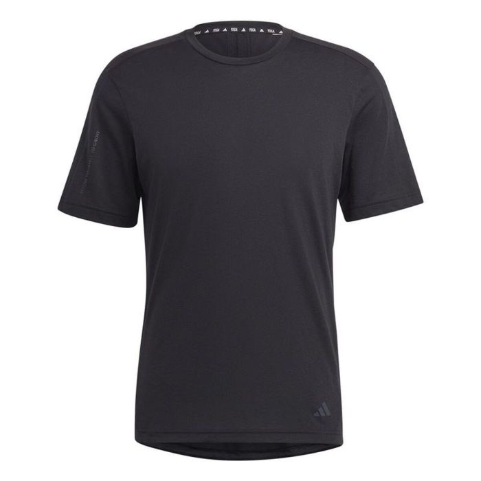 Camiseta de Manga Corta Hombre Adidas Base Negro 0 Camiseta de Manga Corta Hombre Adidas Base Negro 0