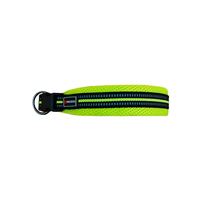 Freedog Collar Soft Sport Amarillo 15 mm X 35-50 cm