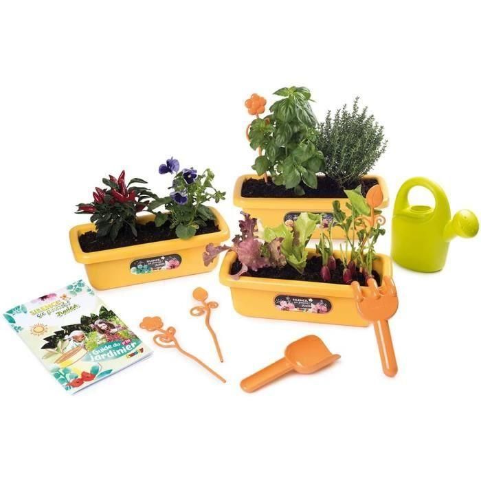 Smoby Plantadores Silence, Ça Pousse! Junior – Set de jardinería para niños 0 Smoby Plantadores Silence, Ça Pousse! Junior – Set de jardinería para niños 0