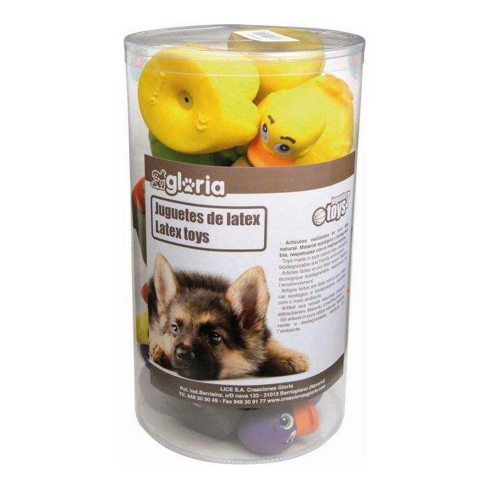 Juguete para perros Gloria Patos Látex (18 pcs) Juguete para perros Gloria Patos Látex (18 pcs)