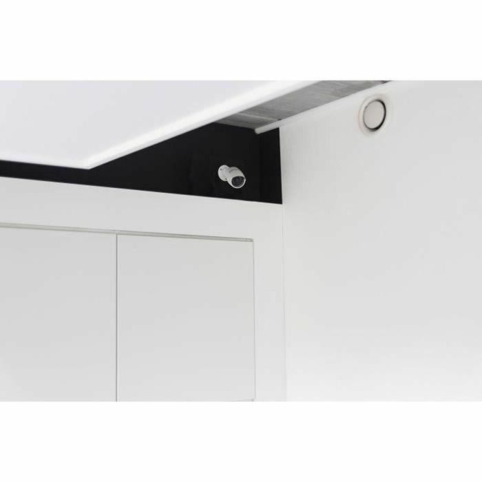 Chacon CHA5411478344940 Cámara Ficticia de Seguridad, Aluminio, LED Azul, Blanco 2