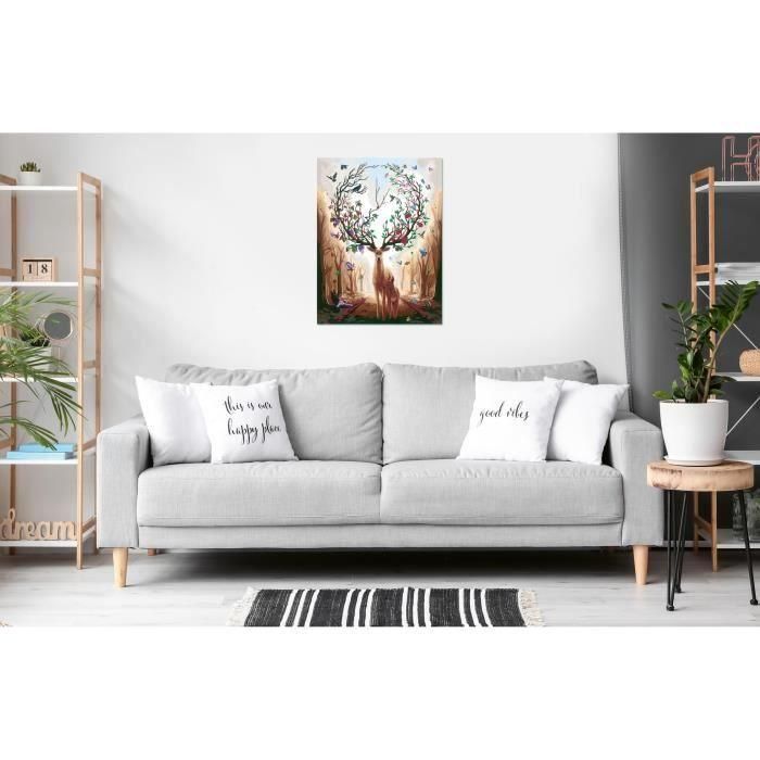 Ravensburger RAV4005556202737 Creart 30x40 cm Magic Deer Kit para Pintar por Números N° arte 00020273, de 12 años 1 Ravensburger RAV4005556202737 Creart 30x40 cm Magic Deer Kit para Pintar por Números N° arte 00020273, de 12 años 1