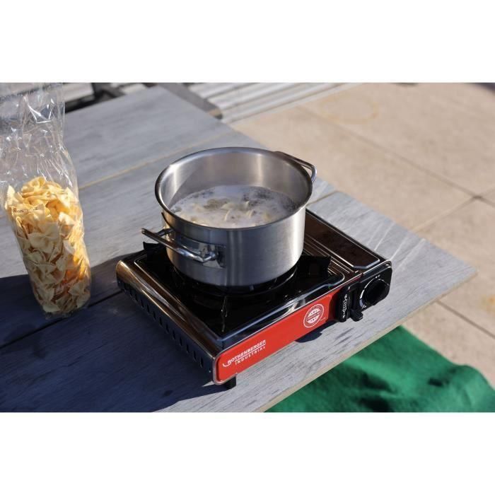 Estufa de gas - ROTHENBERGER - PREMIUM RS 220 - 2200 W - Gris y negro 1 Estufa de gas - ROTHENBERGER - PREMIUM RS 220 - 2200 W - Gris y negro 1