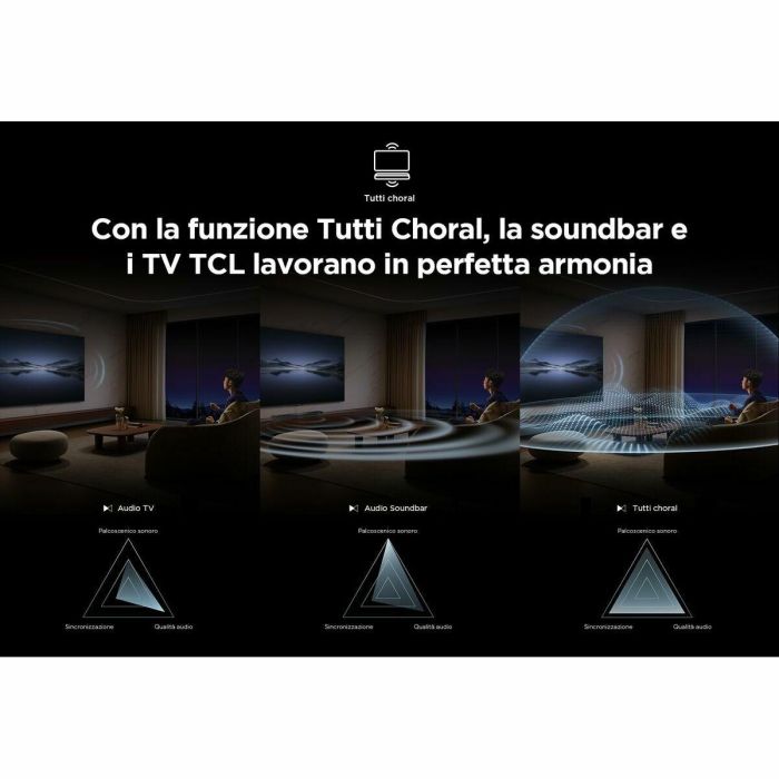 Barra de Sonido TCL Q75HE 30 W 620 W