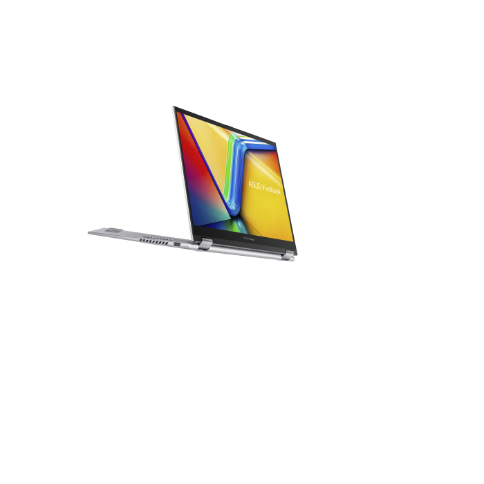 ASUS Vivobook S 14 Flip TP3402VA-LZ273W - Ordenador Portátil 14" WUXGA (Intel Core i5-1335U, 16GB RAM, 512GB SSD, UHD Graphics, Windows 11 Home) Plata Fría - Teclado QWERTY español 18 ASUS Vivobook S 14 Flip TP3402VA-LZ273W - Ordenador Portátil 14" WUXGA (Intel Core i5-1335U, 16GB RAM, 512GB SSD, UHD Graphics, Windows 11 Home) Plata Fría - Teclado QWERTY español 18