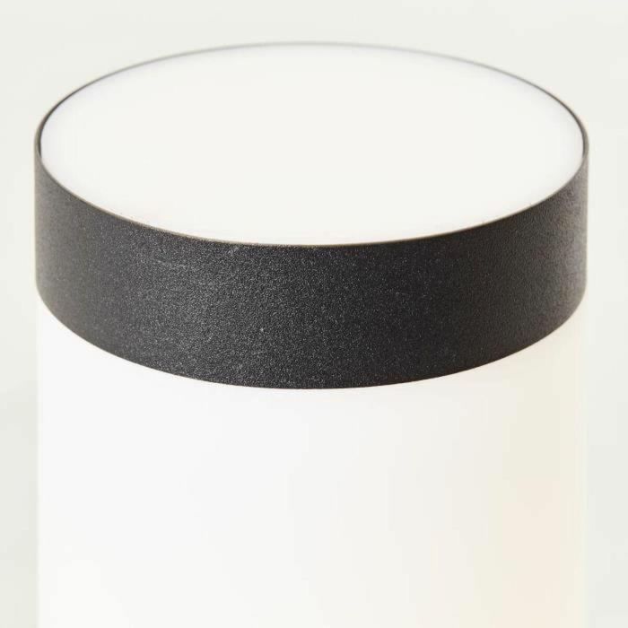 Brilliant Pilona Exterior DODY Negro Metal/Plástico E27 LED 1x10W con Sensor Incluido IP44 1