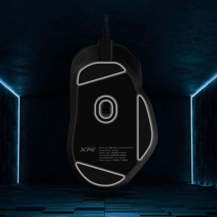 XPG Ratón Gaming ALPHA Negro 3 XPG Ratón Gaming ALPHA Negro 3