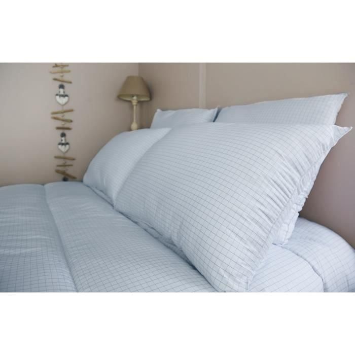Dodo DOD3307419674134 Almohada Mediana 50x70 cm Protección Antiinsectos Antiácaros 550 gr Blanco Hecho en Francia 2 Dodo DOD3307419674134 Almohada Mediana 50x70 cm Protección Antiinsectos Antiácaros 550 gr Blanco Hecho en Francia 2