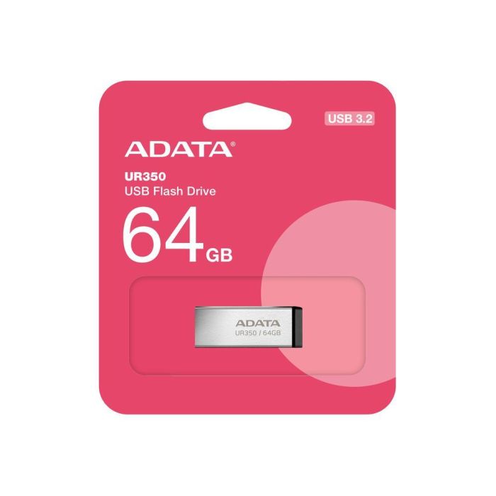 Memoria USB Adata UR350 64 GB Negro 4