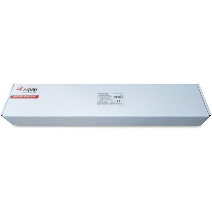 Equip Patchpanel 24x RJ45 Cat6 19" UTP 1HE ISO/IEC schwarz 2