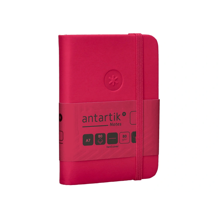 Antartik Cuaderno A7 Tapa Dura Burdeos Hojas Lisas 80 Hojas 80gr FSC 4