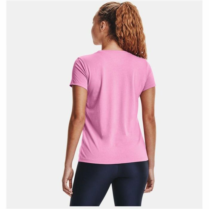 Camiseta de Manga Corta Mujer Under Armour Graphic Rosa 2 Camiseta de Manga Corta Mujer Under Armour Graphic Rosa 2