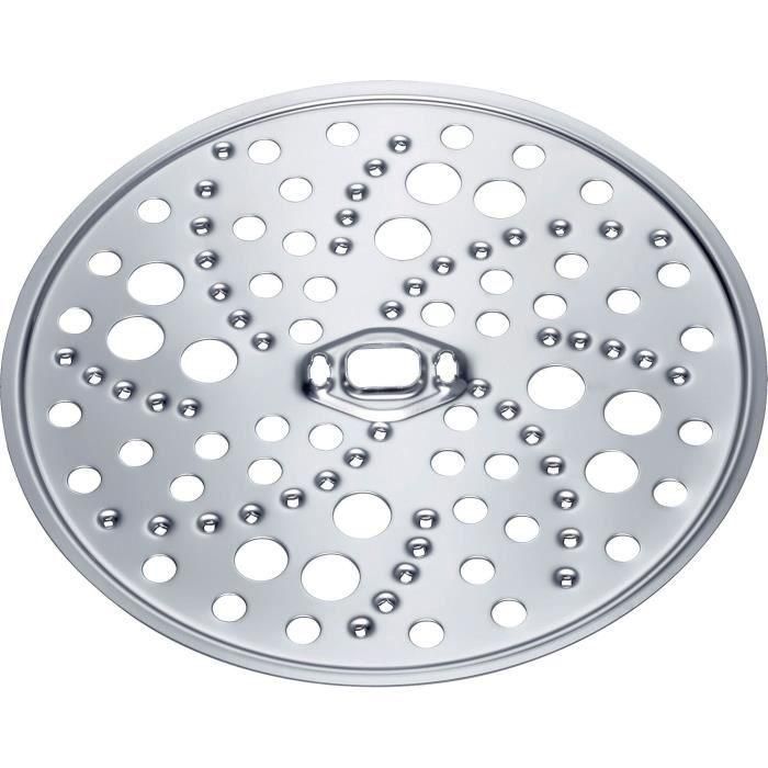 Bosch MUZ45RS1 Accesorio Disco Rallador de Acero Inoxidable compatible con robots pasteleros MUM4, MUMS2, MUM5 y MUM Serie 4