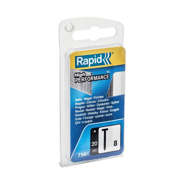 Rapid Clavos Nº 8 20mm Blister 750 Piezas Ref. 40109534 1 Rapid Clavos Nº 8 20mm Blister 750 Piezas Ref. 40109534 1