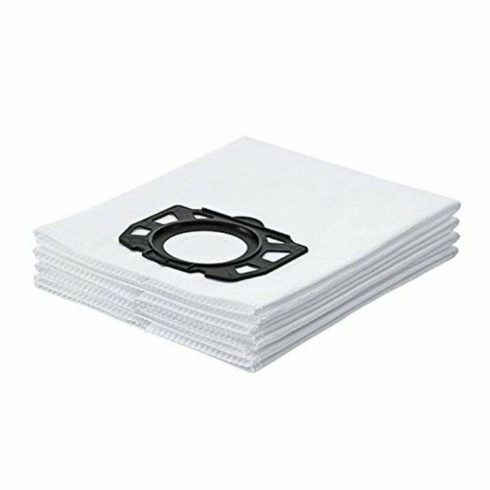 Kärcher Bolsa de 4 filtros de guata triple espesor para aspiradoras WD4 WD5 WD6: 10% mayor filtración y alta resistencia al desgarro. 2