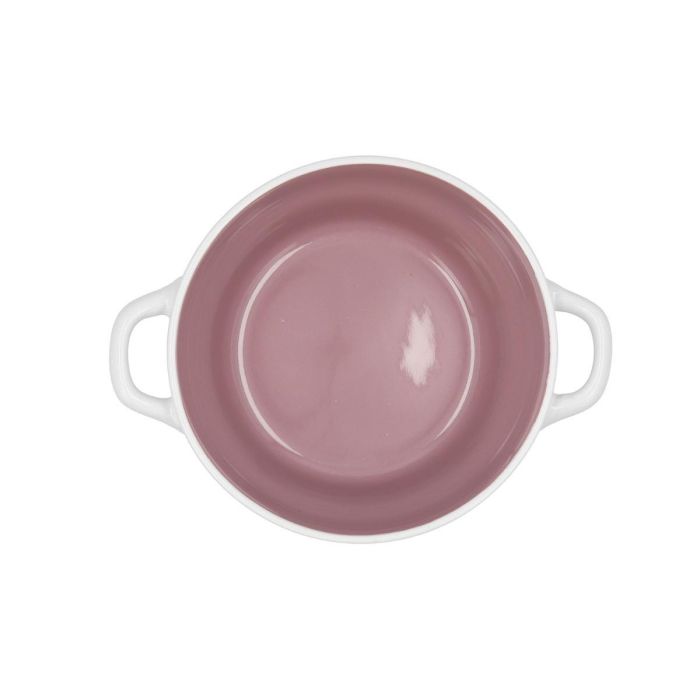 Quid Bol Cerámico Vita Peoni Rosa 50 cL, Set de 6 Unidades. Apto para Lavavajillas y Microondas, Apilable y Pintado a Mano. 1 Quid Bol Cerámico Vita Peoni Rosa 50 cL, Set de 6 Unidades. Apto para Lavavajillas y Microondas, Apilable y Pintado a Mano. 1