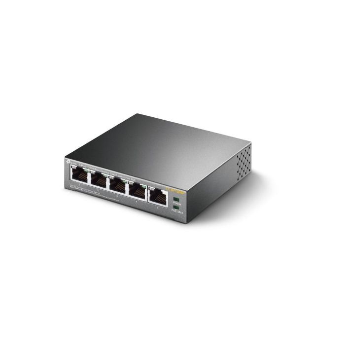TP-Link TL-SF1005P Switch No Administrado Fast Ethernet 5 Puertos PoE Negro 3 TP-Link TL-SF1005P Switch No Administrado Fast Ethernet 5 Puertos PoE Negro 3