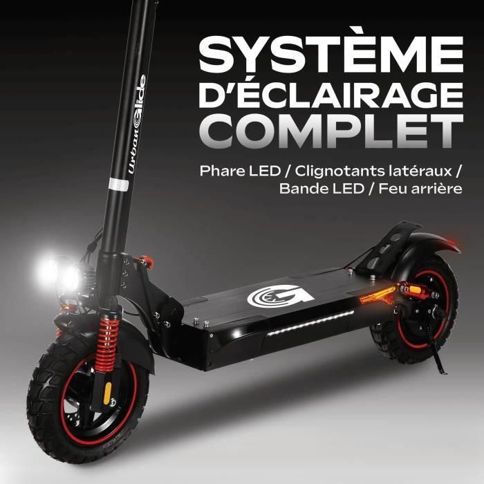 Patinete eléctrico todoterreno plegable - URBANGLIDE - ECROSS PRO LITE 2 - 10 - 48V - 800 W - Auto 40KM Luz de freno e intermitentes 5 Patinete eléctrico todoterreno plegable - URBANGLIDE - ECROSS PRO LITE 2 - 10 - 48V - 800 W - Auto 40KM Luz de freno e intermitentes 5