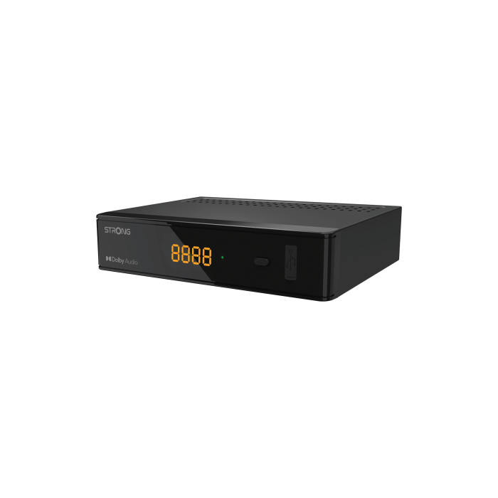 STRONG SRT 7030 Descodificador Satélite HD Negro DVB-S DVB-S2 Sintonizador Digital 2 STRONG SRT 7030 Descodificador Satélite HD Negro DVB-S DVB-S2 Sintonizador Digital 2