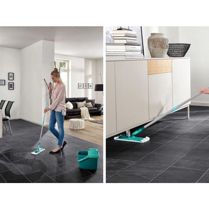 LEIFHEIT Combi clean set Cabezal articulado de rotación de 360 ° - Con mango extraíble 3 LEIFHEIT Combi clean set Cabezal articulado de rotación de 360 ° - Con mango extraíble 3