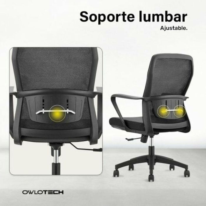 Silla de Oficina Owlotech Negro 1