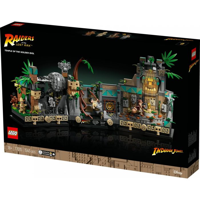 LEGO 77015 Indiana Jones Templo del Ídolo Dorado Set de Construcción 9