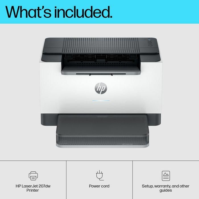 HP M207dw Impresora Láser Monocromo, WiFi, Impresión a Doble Cara Rápida, Alto Rendimiento, Cartucho JetIntelligence 3 HP M207dw Impresora Láser Monocromo, WiFi, Impresión a Doble Cara Rápida, Alto Rendimiento, Cartucho JetIntelligence 3