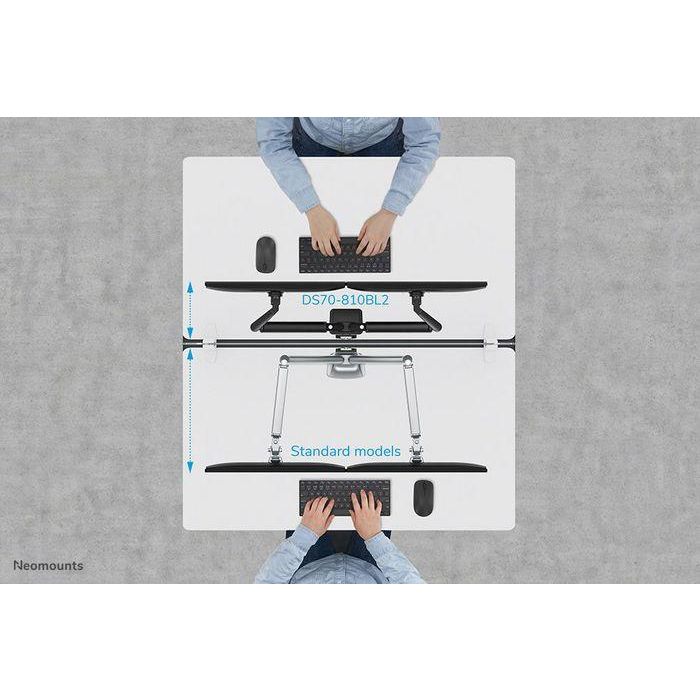 Neomounts Ds70-810Bl2 Full Motion Monitor Desk Mount For 17-32" Screens - Black 17 Neomounts Ds70-810Bl2 Full Motion Monitor Desk Mount For 17-32" Screens - Black 17