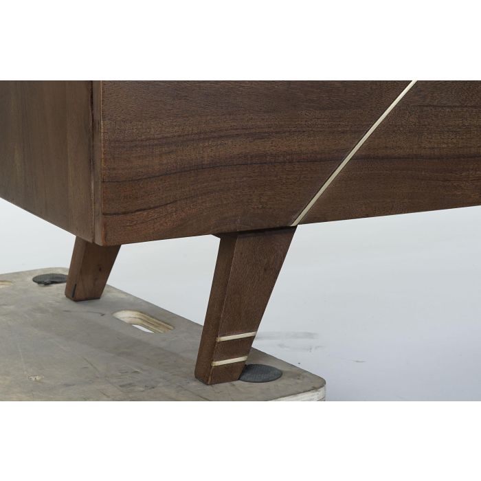 DKD Home Decor Buffet Moderno Marron Oscuro 3 Puertas 145 x 41 x 76 cm 4