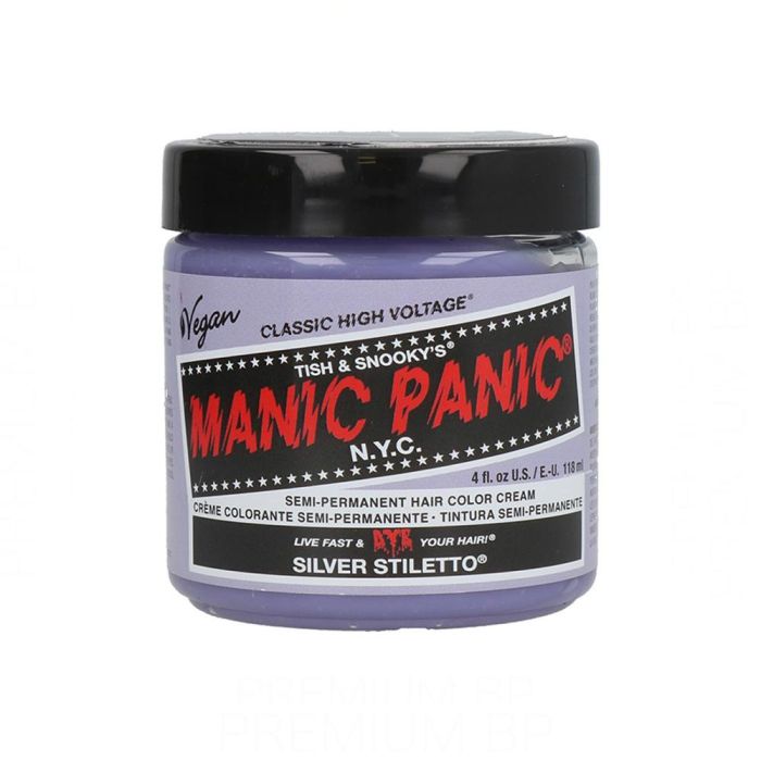 Manic Panic Classic Color Silver Stiletto - Tóner semipermanente 118 ml Manic Panic Classic Color Silver Stiletto - Tóner semipermanente 118 ml