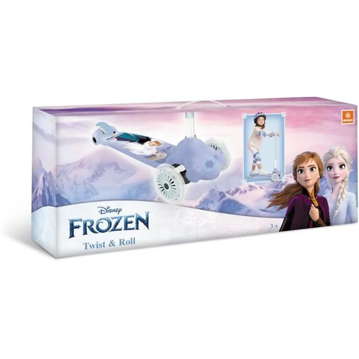 Mondo LA REINA DE LAS NIEVE Twist & Roll Scooter - Disney Niña 3 Ruedas Metálico PU 5
