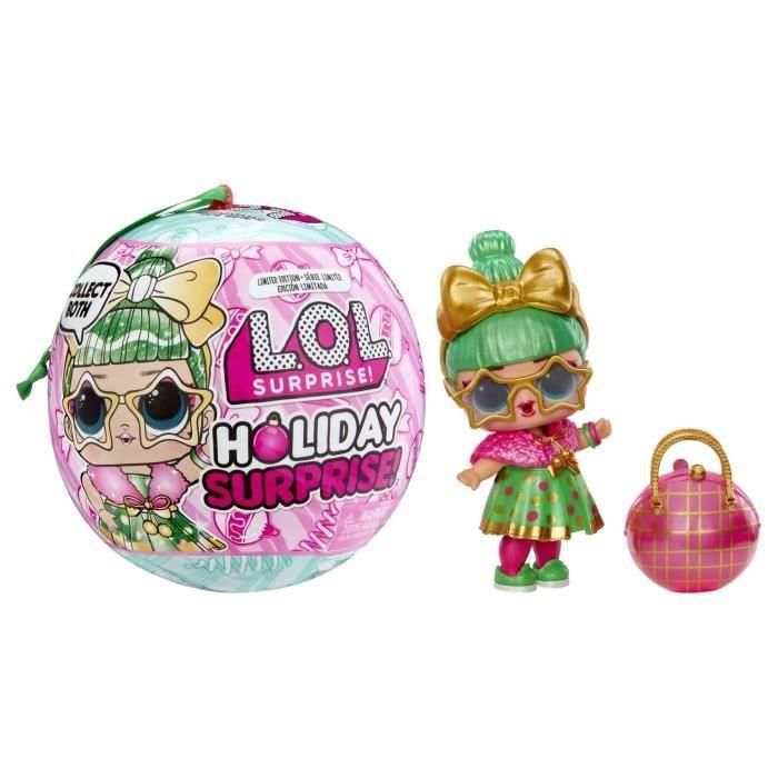 LOL Holiday Surprise - Muñeca aleatoria para coleccionar - Vacaciones de fin de año 1 LOL Holiday Surprise - Muñeca aleatoria para coleccionar - Vacaciones de fin de año 1